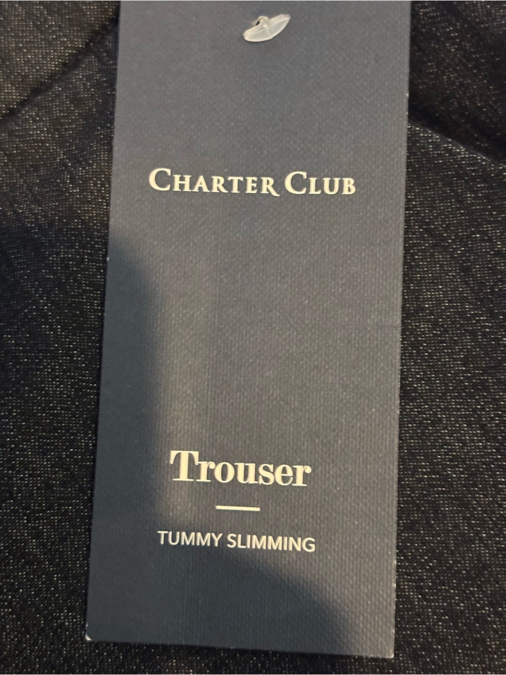 Charter Club dark denim Wide-Leg Tummy Slimming Jeans
